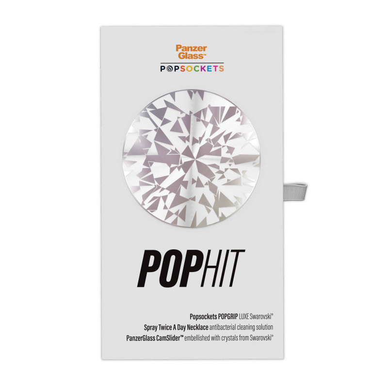 Pophit Bundle iPhone X/Xs/11 Pro (PanzerGlass, Spray, Popsocket)