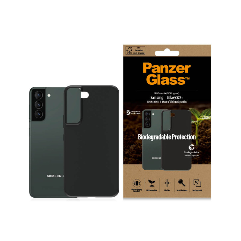 Гръб PanzerGlass за Samsung S22 Plus, Biodegradabl...