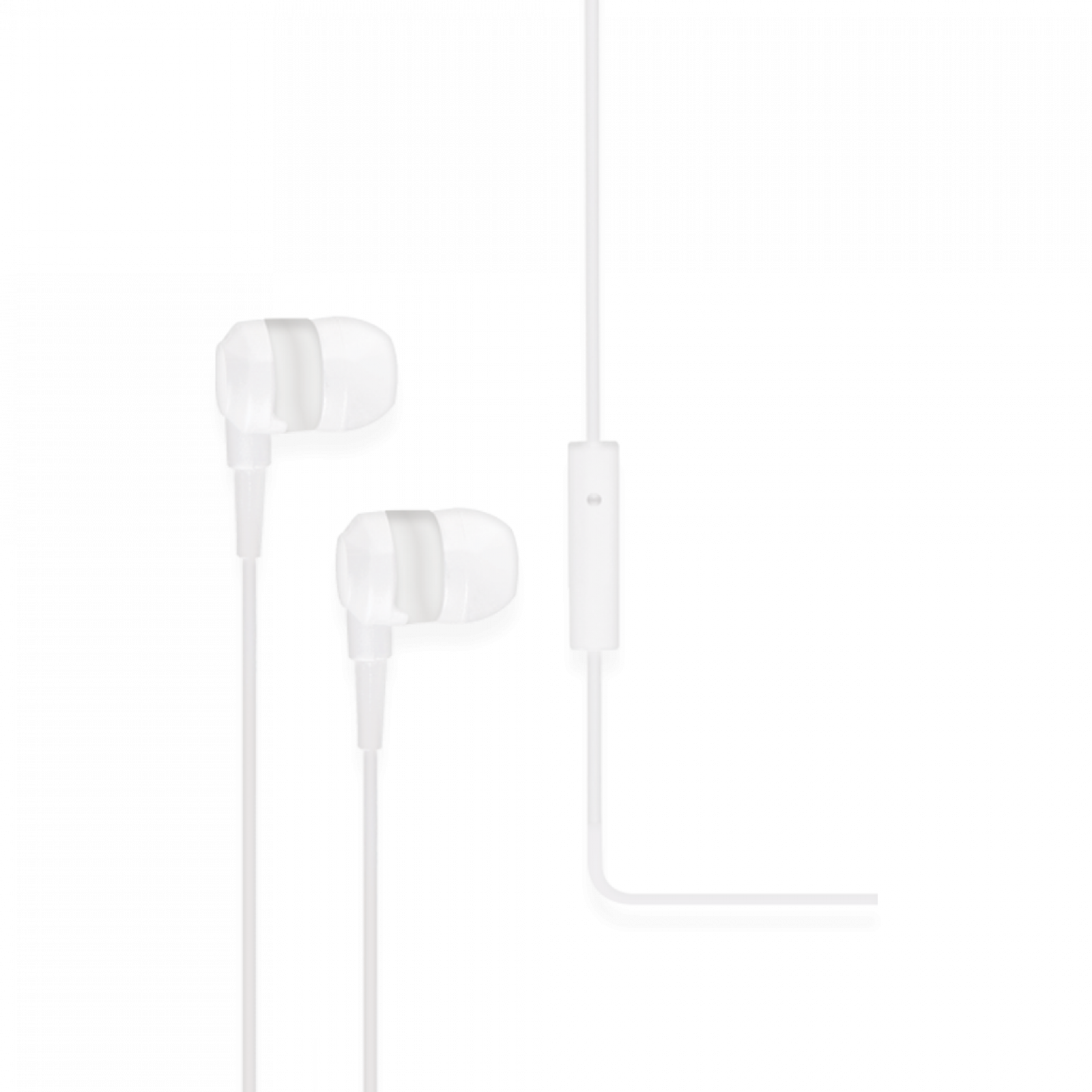 Слушалки J10 In-Ear Headphones Microphone, Бели,113144