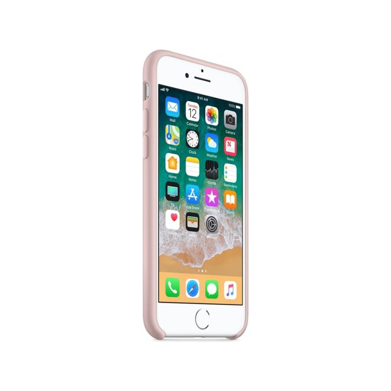 Оригинален гръб Apple Silicone Cover за iPhone 7/8/SE2020/SE2022-  Pink Sand, MQGQ2ZM/A