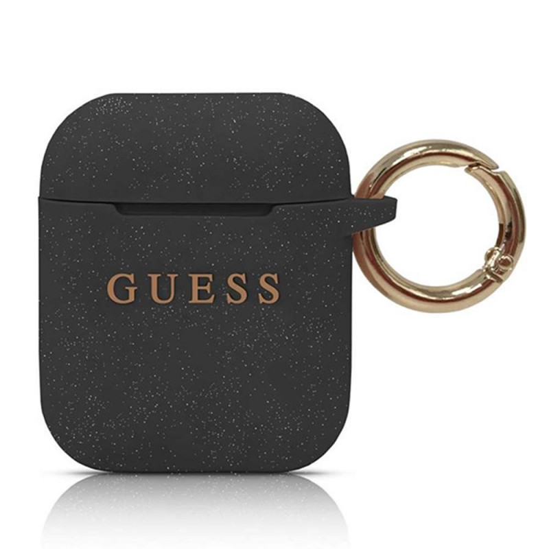 Калъф Guess Silicone Case за Airpods 1/2 - Черен...