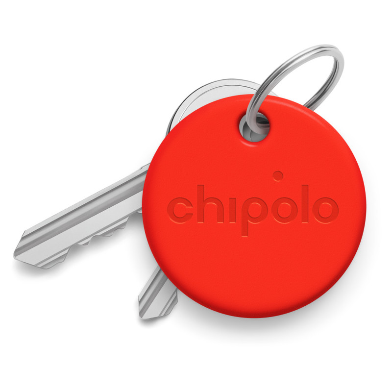 Тракер за ключове CHIPOLO One iPhone/Android - Червен