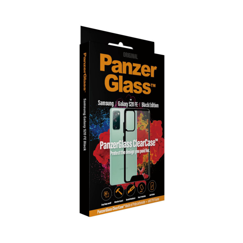 Гръб PanzerGlass ClearCase за Samsung S20 FE - Прозрачен