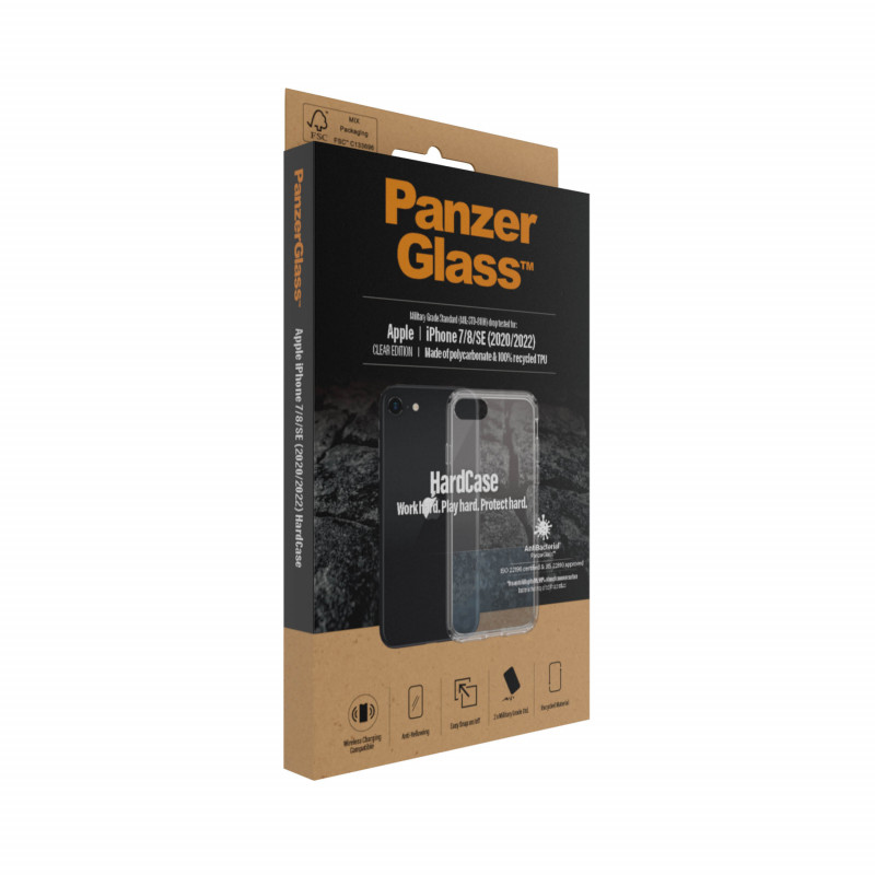 Гръб PanzerGlass Hard Case за iPhone 7/8/SE 2020/2022, прозрачен