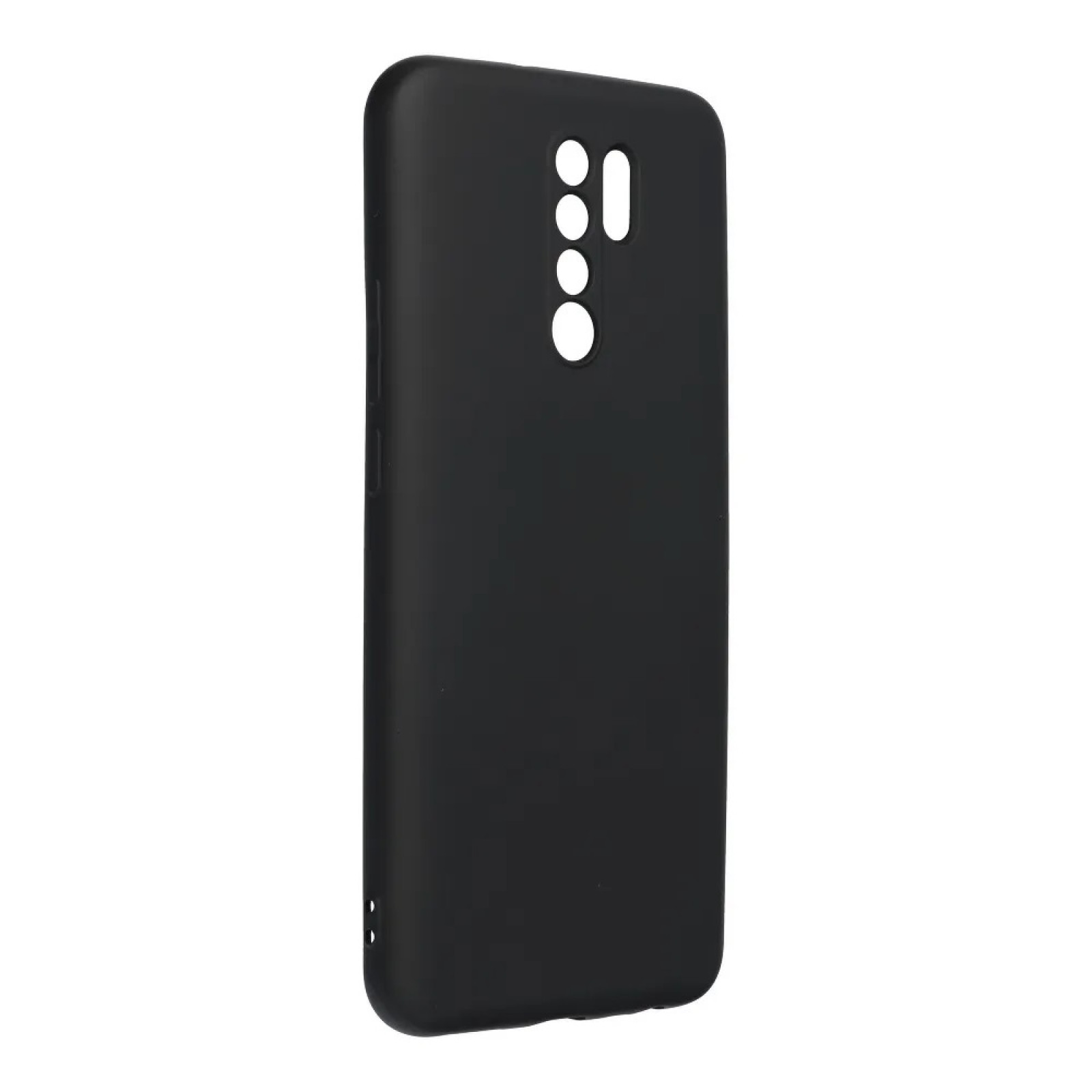 Гръб Forcell Silicone LITE за Xiaomi Redmi 10 - Черен