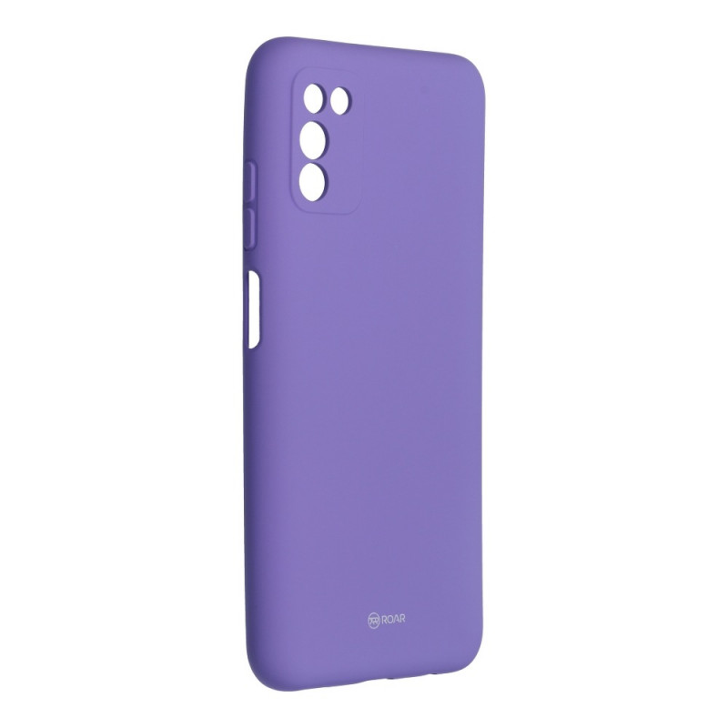 Гръб Roar Colorful Jelly Case за Samsung Galaxy A03s - Лилав