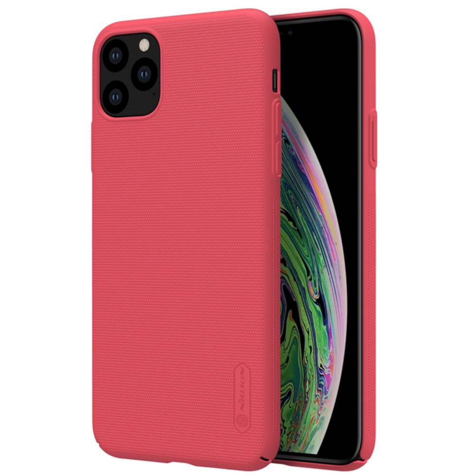 Гръб Nillkin Super Frosted PRO Back Cover за Apple iPhone 13 - Червен