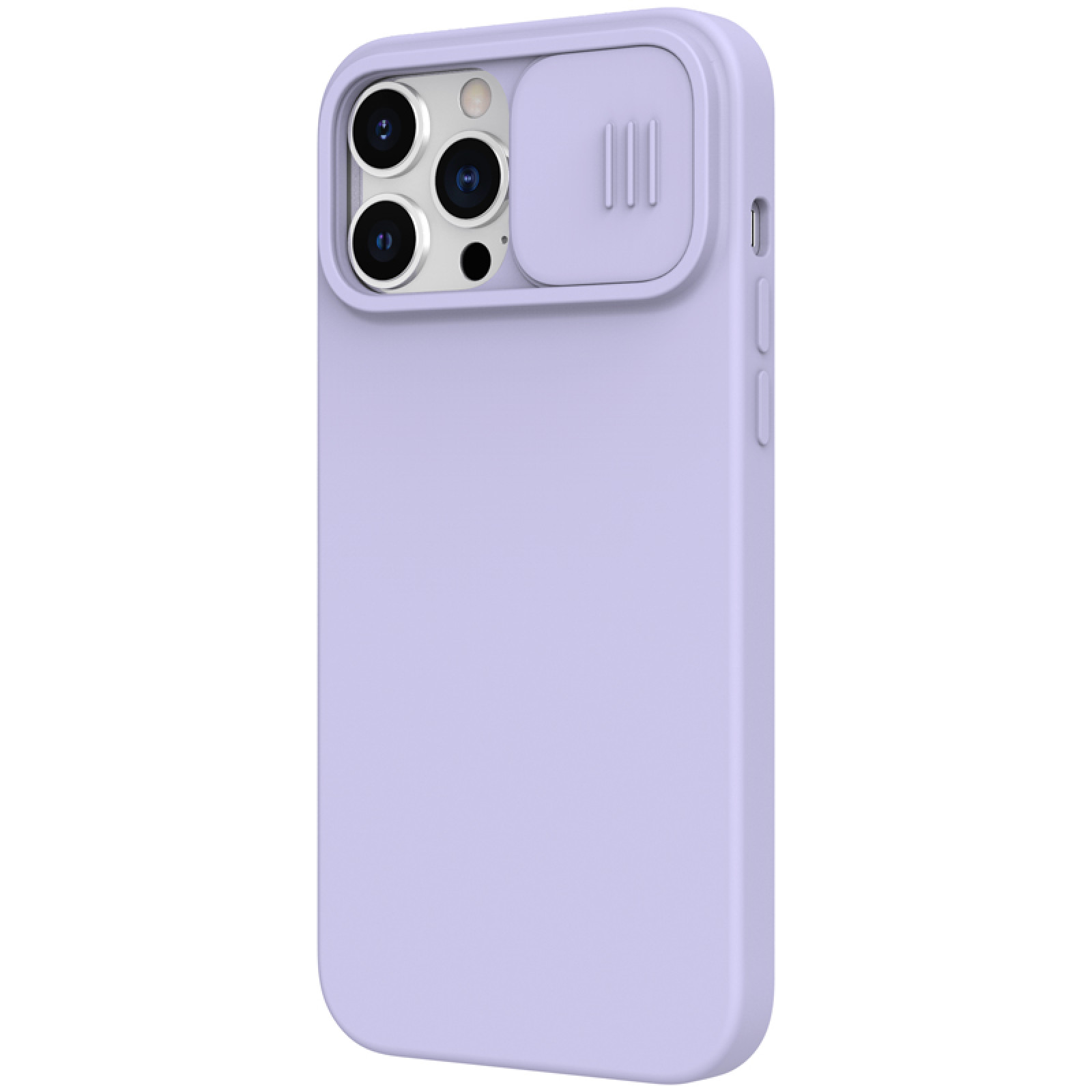 Гръб Nillkin CamShield Silky Silicone Case за Apple iPhone 13 Pro Max - Лилав