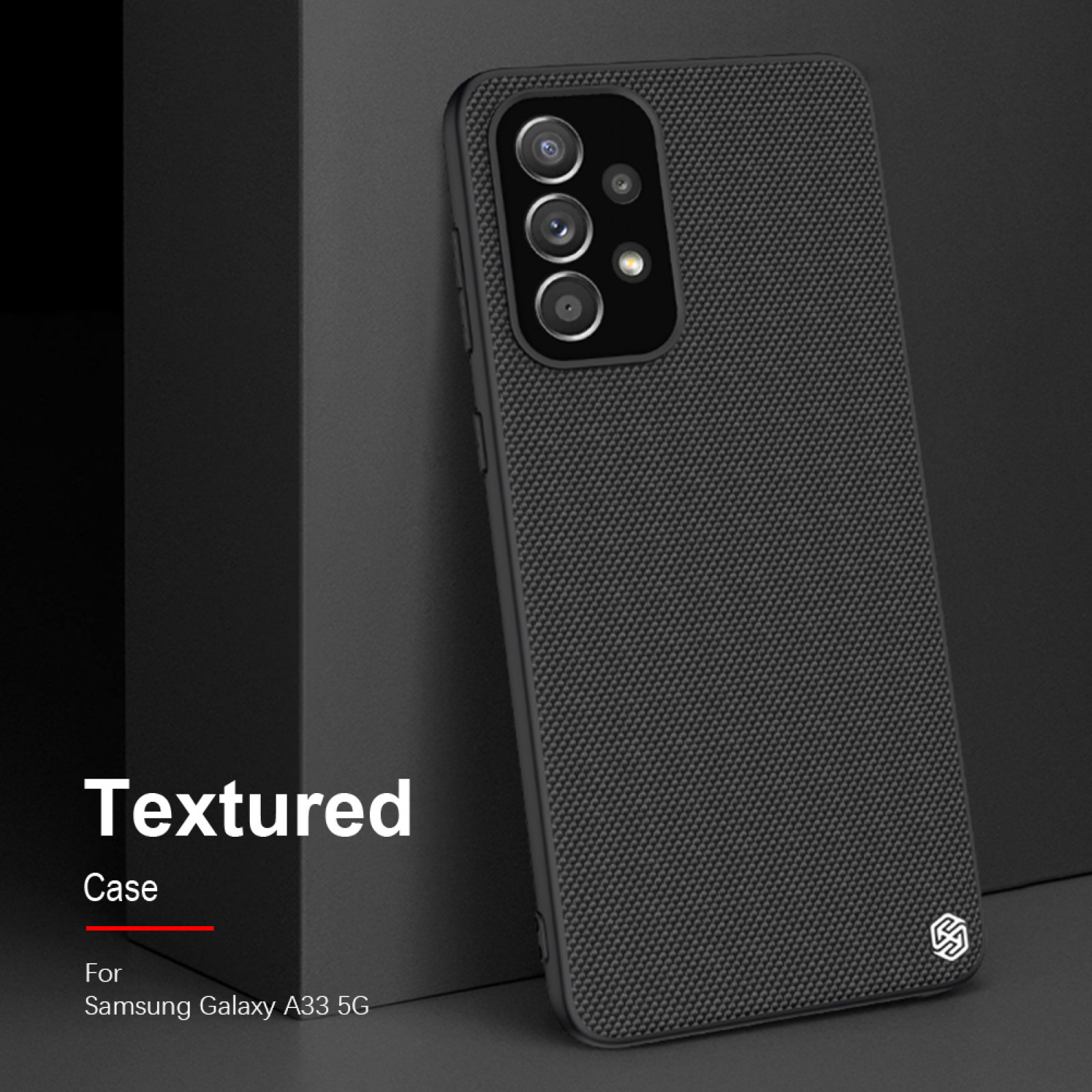 Гръб Nillkin Texture за Samsung Galaxy A33 5G - Черен