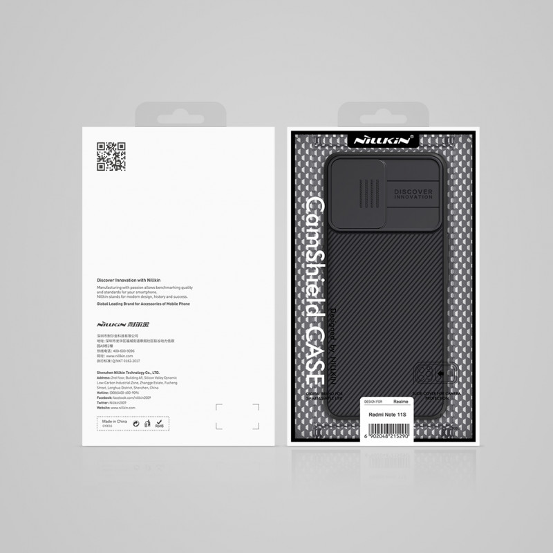 Гръб Nillkin Camshield за Xiaomi Redmi Note 11/11S - Черен