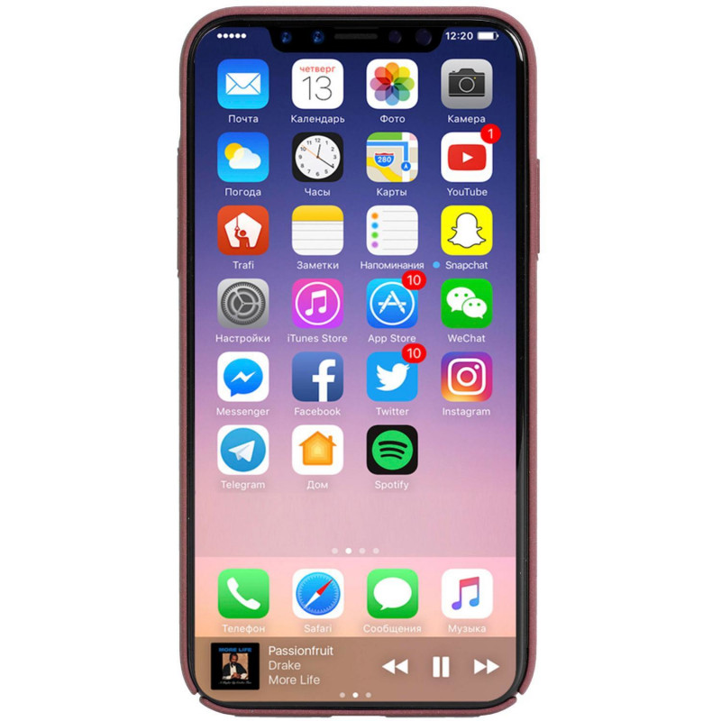 Гръб Krusell Sandby Cover за Apple Iphone X/XS - Rust