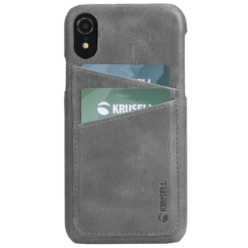 Гръб Krusell Sunne 2 Card Cover за Apple Iphone XR - Vintage Green