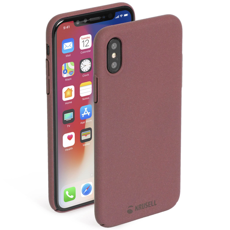 Гръб Krusell Sandby Cover за Apple iPhone Xs Max - Rust