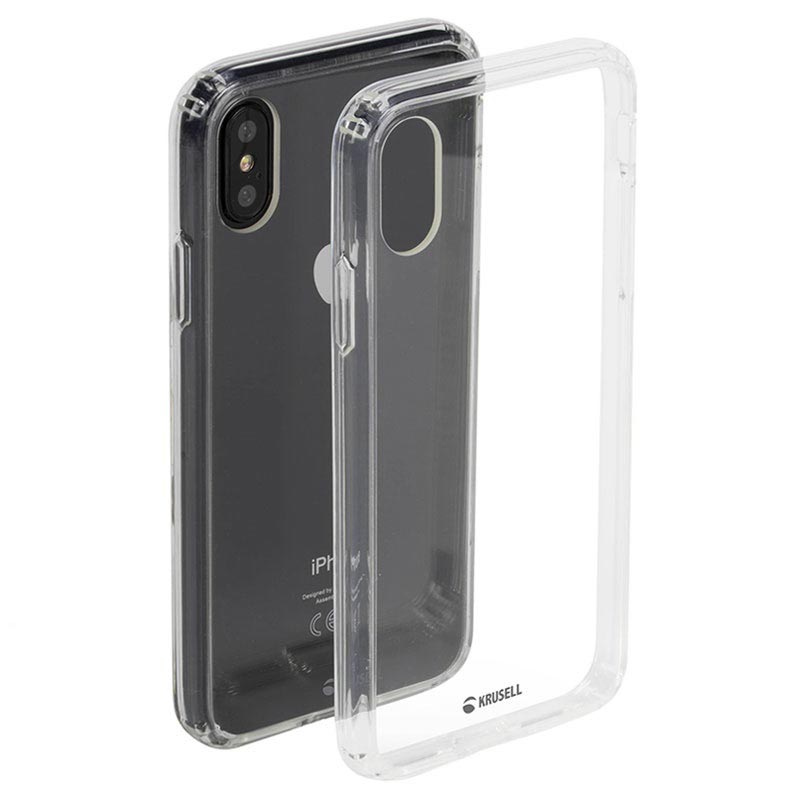 Гръб Krusell KivikCover за Apple iPhone XS Max - Transparent