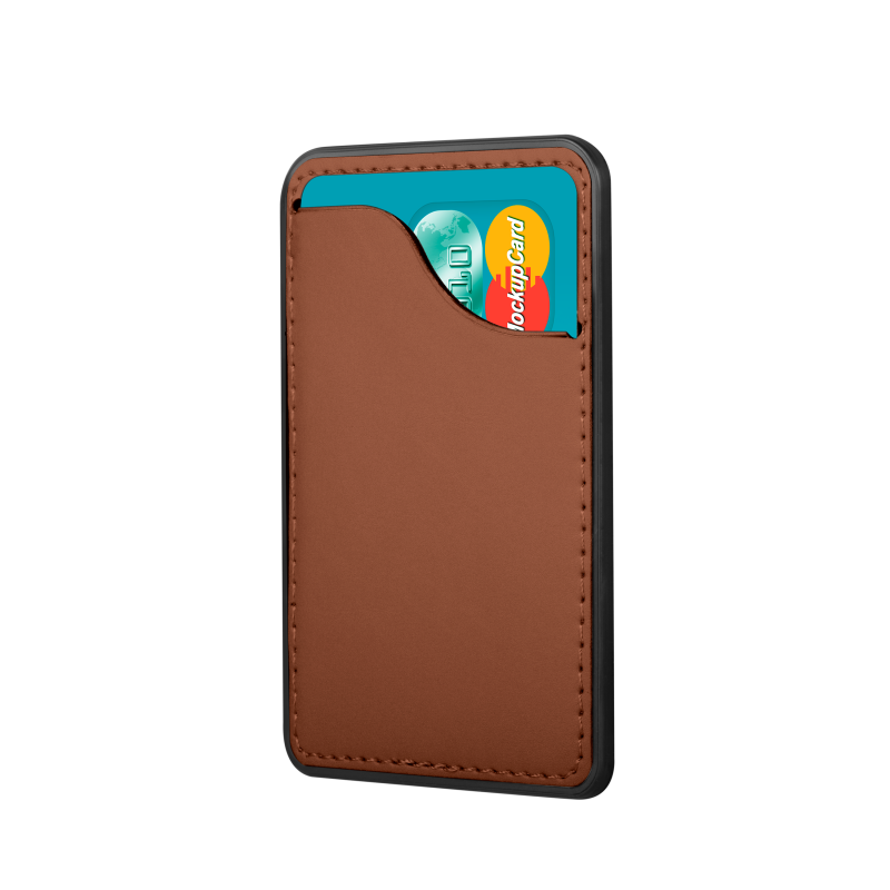 Картодържател ttec Woly 2в1 Universal Card Holder for Phones - Кафяв