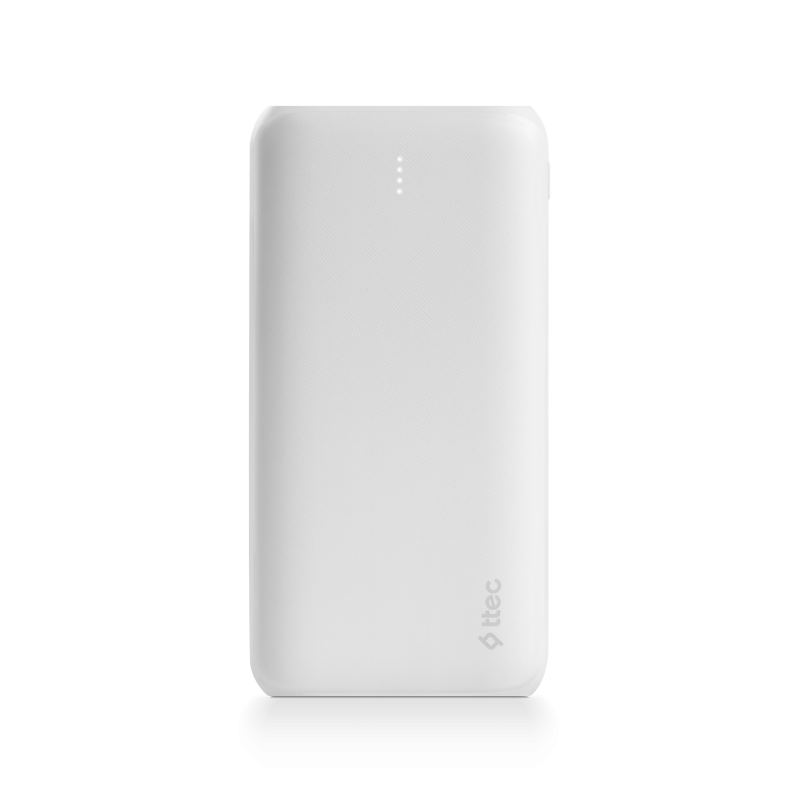 Външна батерия  PowerSlim Duo 10.000mAh Universal Mobile Charger - Бяла