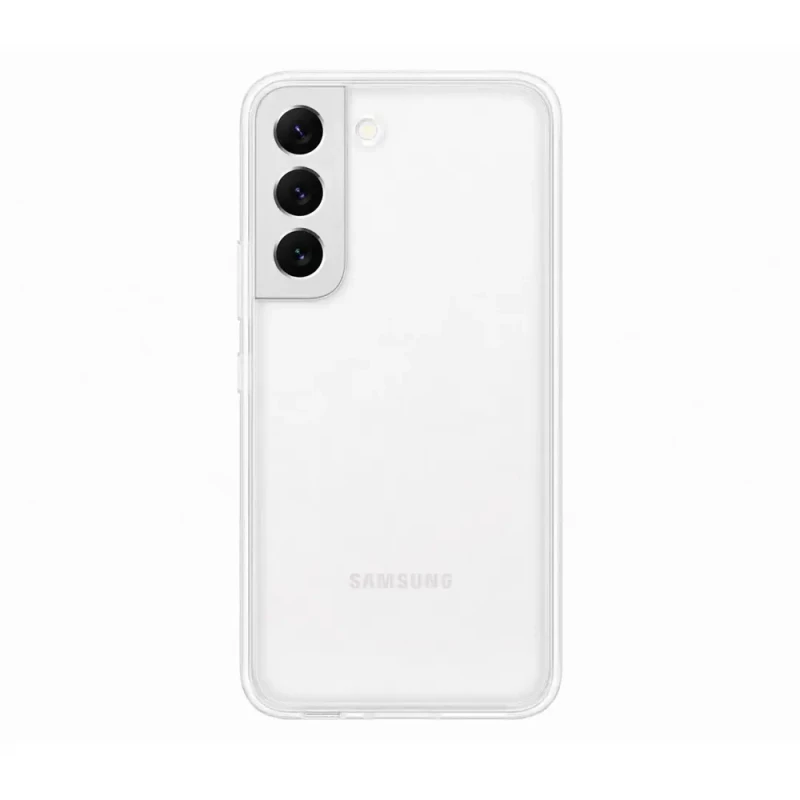 Оригинален Гръб Samsung Frame Cover за Galaxy S22 - Прозрачен, EF-MS901CTE