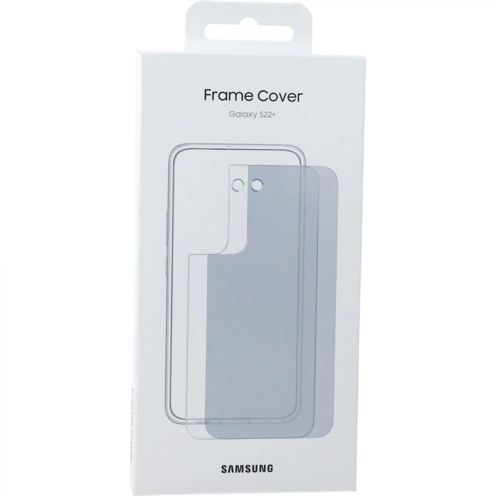 Оригинален Гръб Samsung Frame Cover за Galaxy S22 Plus - Прозрачен, EF-MS906CTE
