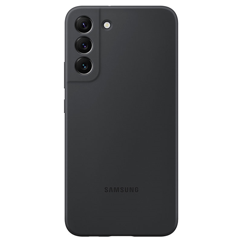 Оригинален Гръб Samsung Silicone Cover за Galaxy S22 Plus - Черен, EF-PS906TBE