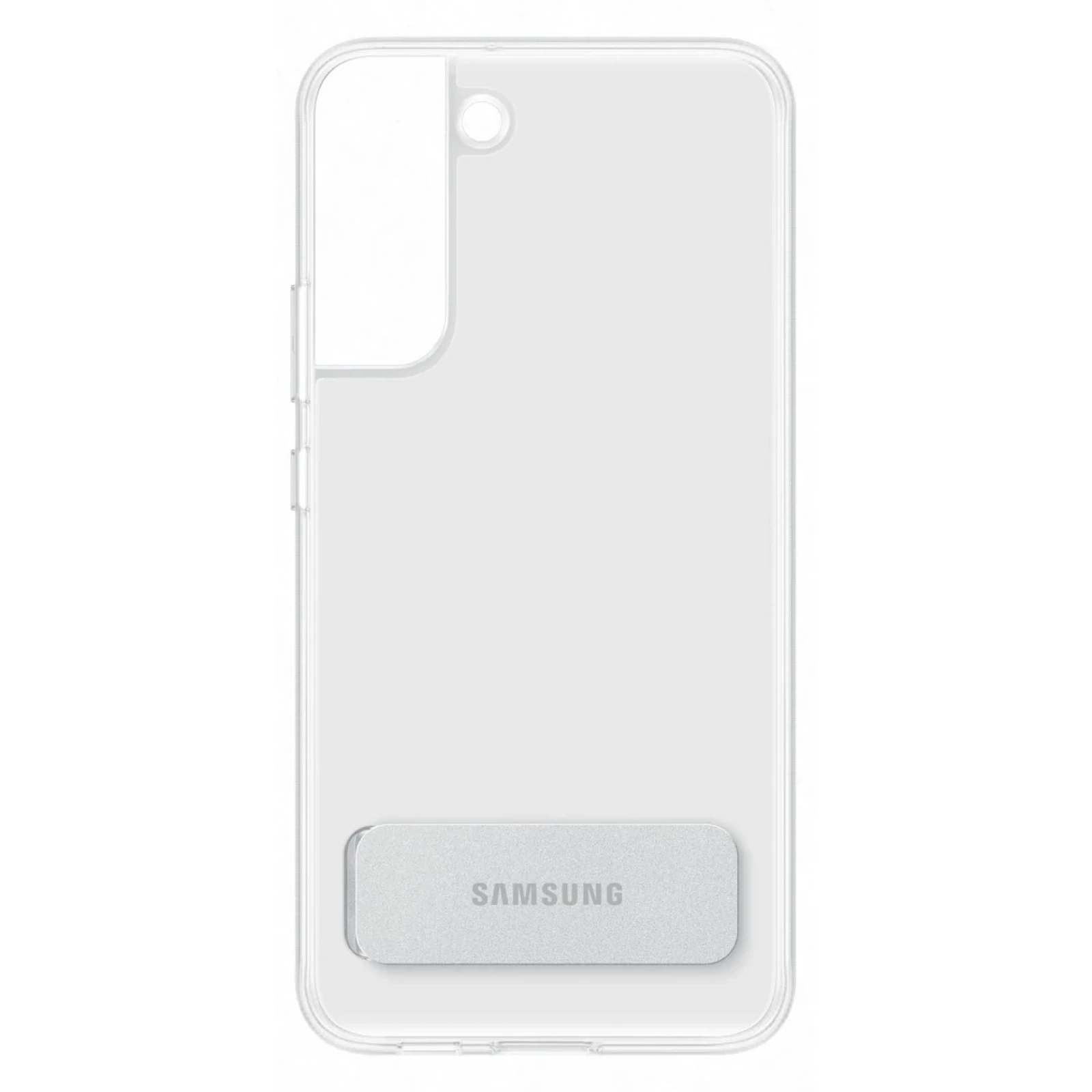 Оригинален гръб Samsung Clear Standing Cover за Samsung Galaxy S22  - Прозрачен, EF-JS901CTE