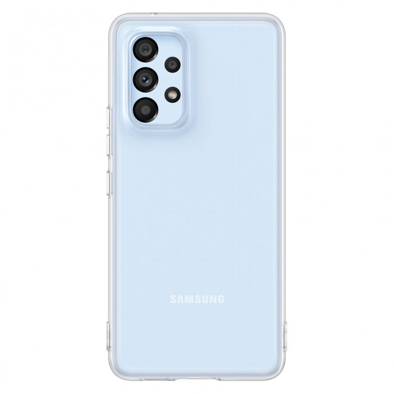 Оригинален Гръб Samsung Soft Clear Cover за Galaxy A53 5G - Прозрачен, EF-QA536TTE