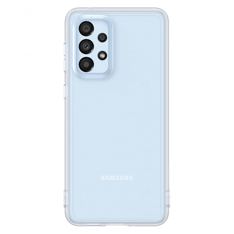 Оригинален Гръб Samsung Soft Clear Cover за Galaxy A33 5G - Прозрачен, EF-QA336TTE
