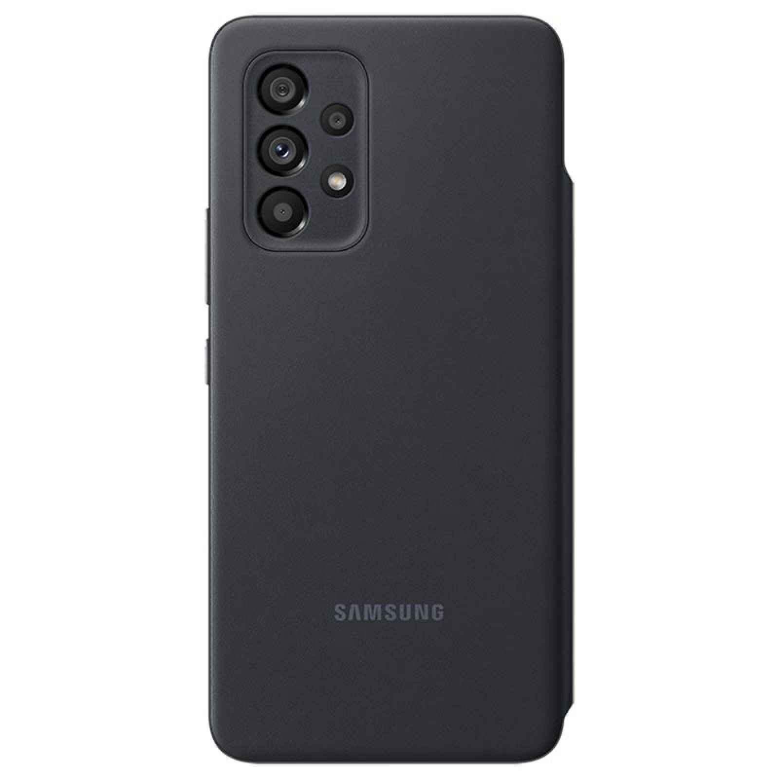 Оригинален Калъф Samsung S-View Case за Galaxy A53 5G - Черен, EF-EA536PBE