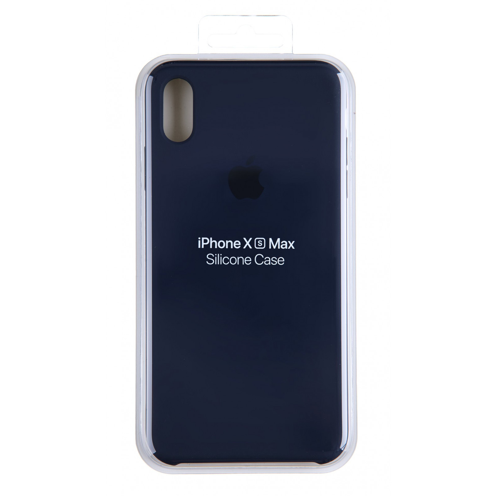 Оригинален гръб Apple Silicone Cover за  iPhone XS Max - Син, MRWG2ZM/A