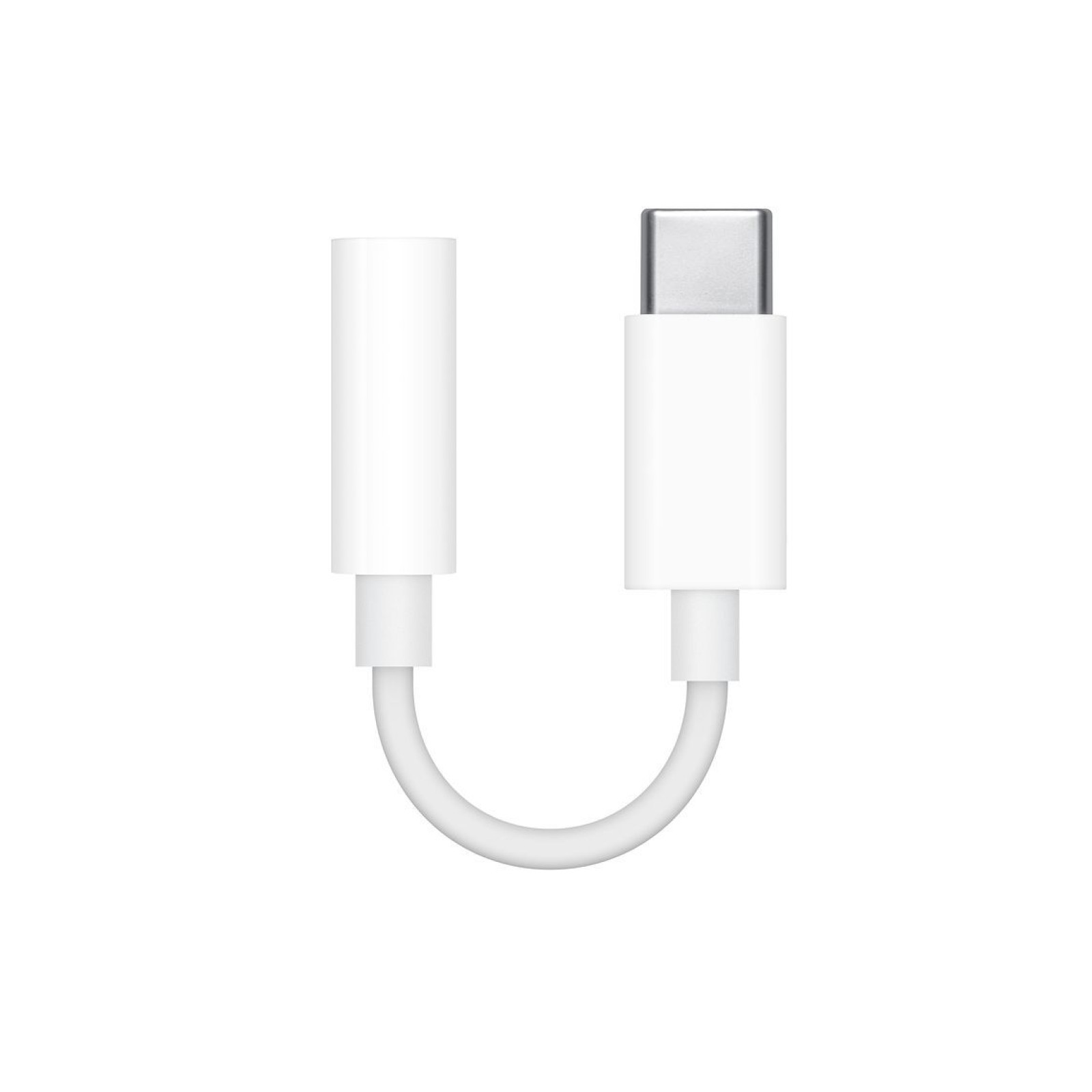 Адаптер Apple USB Type C - Жак 3.5 мм, Бял, MU7E2ZM/A
