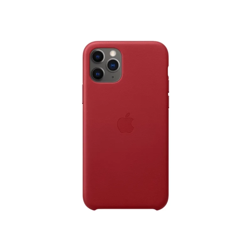 Оригинален гръб Leather Case for Apple iPhone 11 Pro - Червен, MWYF2ZE/A