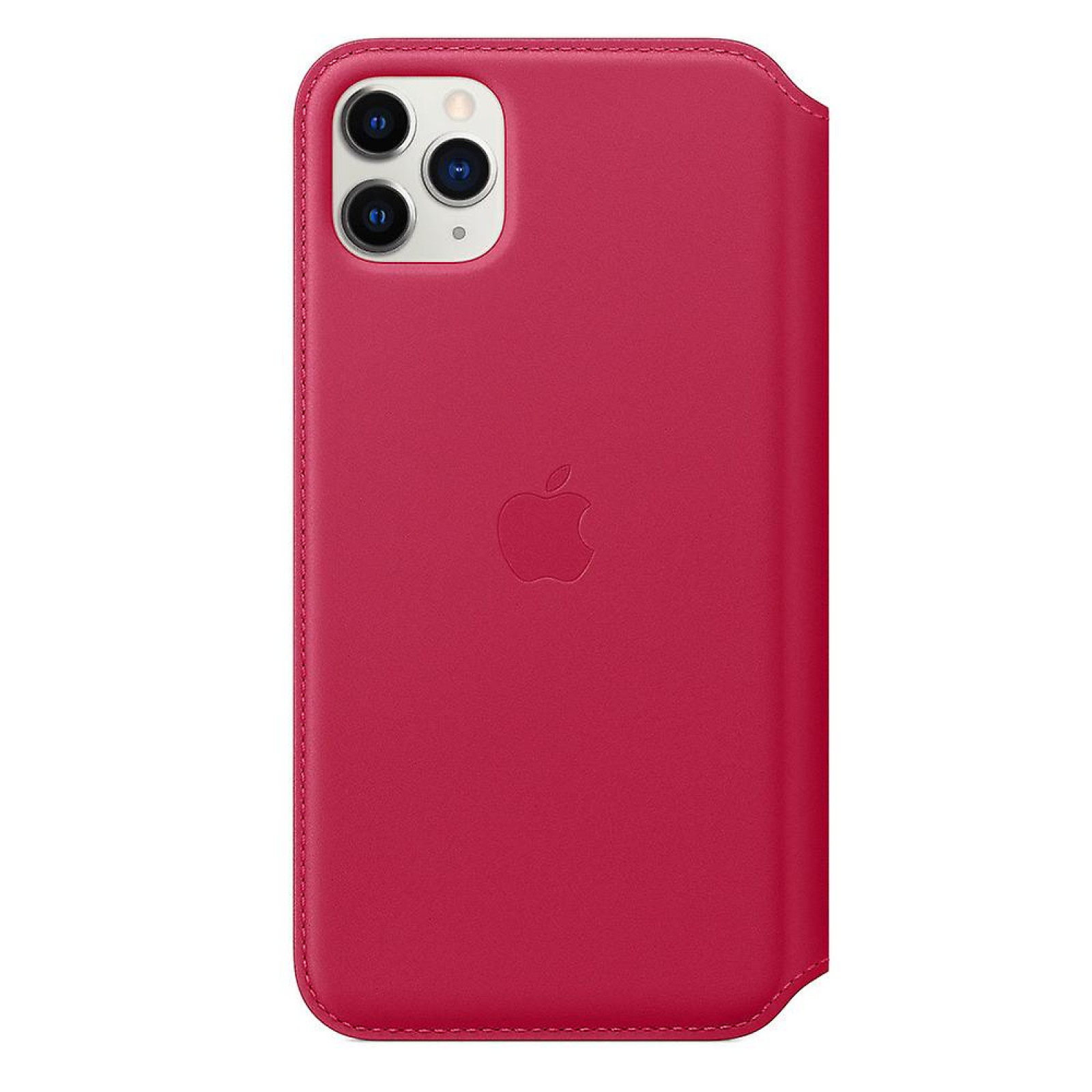 Оригинален калъф Apple Leather Folio Case за iPhone 11 Pro Max - Raspberry, MY1N2ZM/A - iPhone 11 Pro Max | Phoneplay.bg