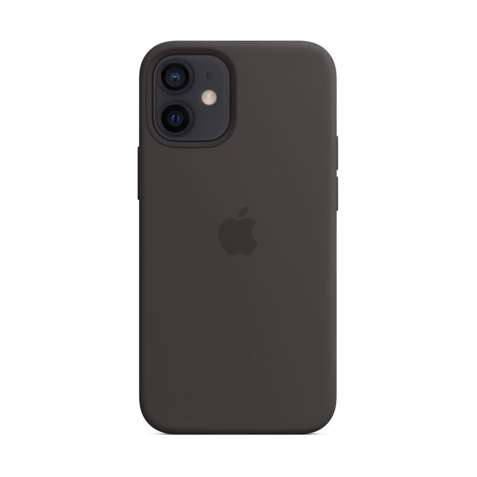 Оригинален гръб Apple за iPhone 12 mini, MagSafe, Leather Cover,  Черен, MHKA3ZE/A