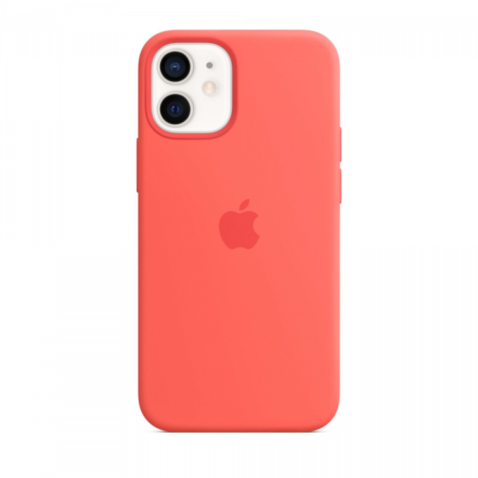 Оригинален гръб Apple за iPhone 12 Mini, Silicone Magsafe Cover, Pink Citrus, MHKP3ZM/A