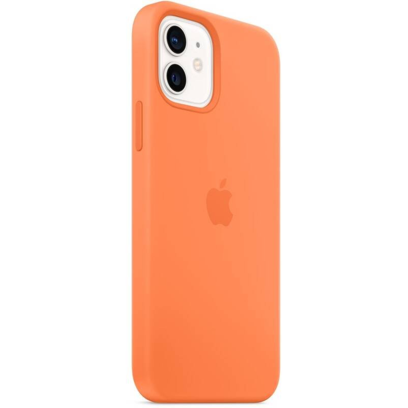 Оригинален гръб Apple Silicone Magsafe Cover за iPhone 12/12 Pro - Оранжев, MHKY3ZE/A