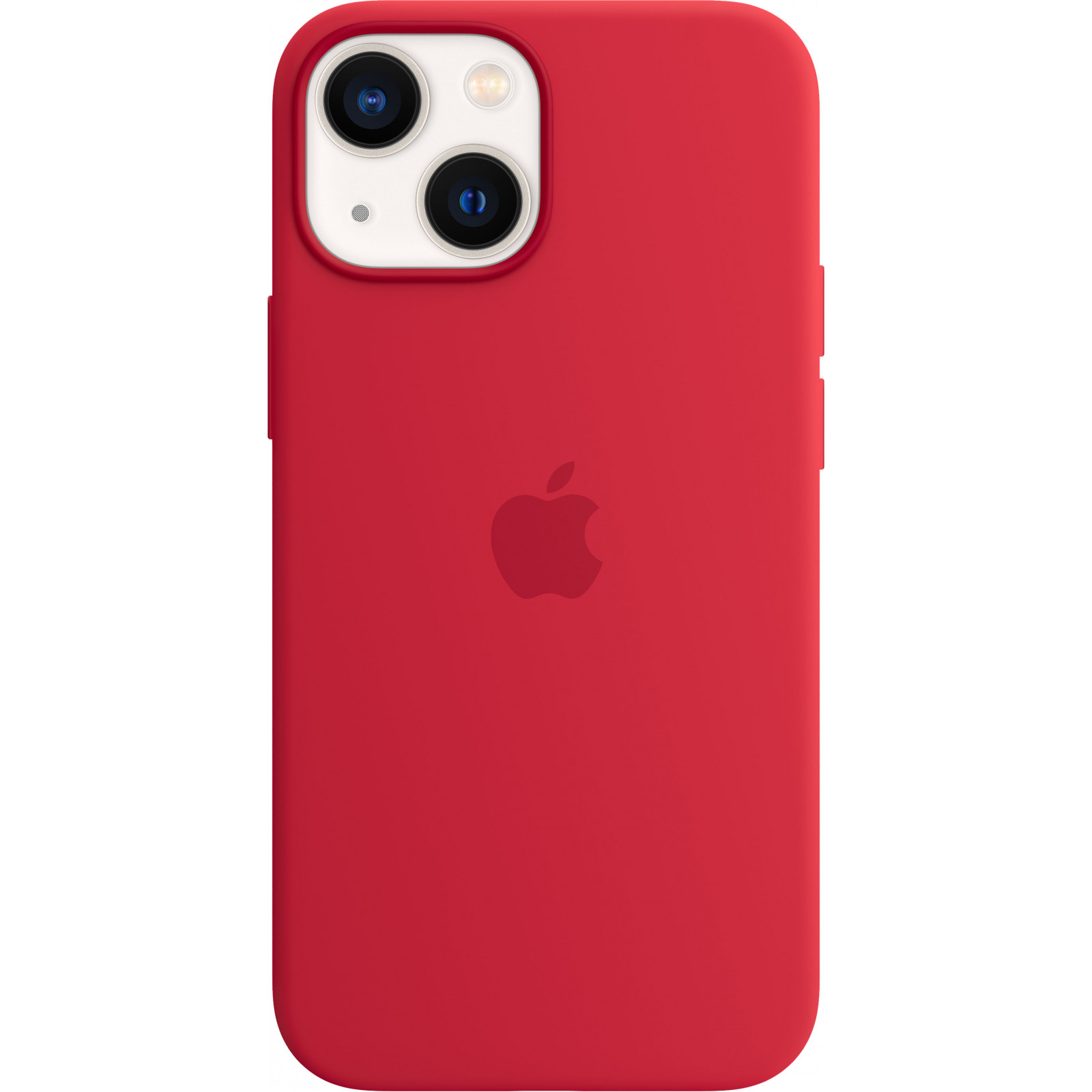 Оригинален гръб Apple Silicone Magsafe Cover за iPhone 13 Mini - Червен MM233ZM/A