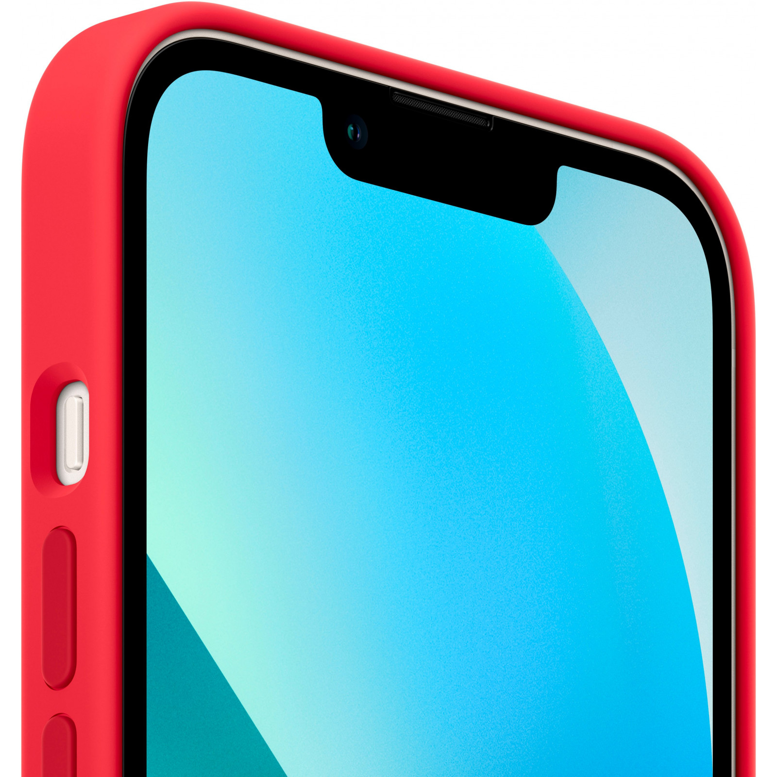 Оригинален гръб Apple Silicone Magsafe Cover за iPhone 13 Mini - Червен MM233ZM/A