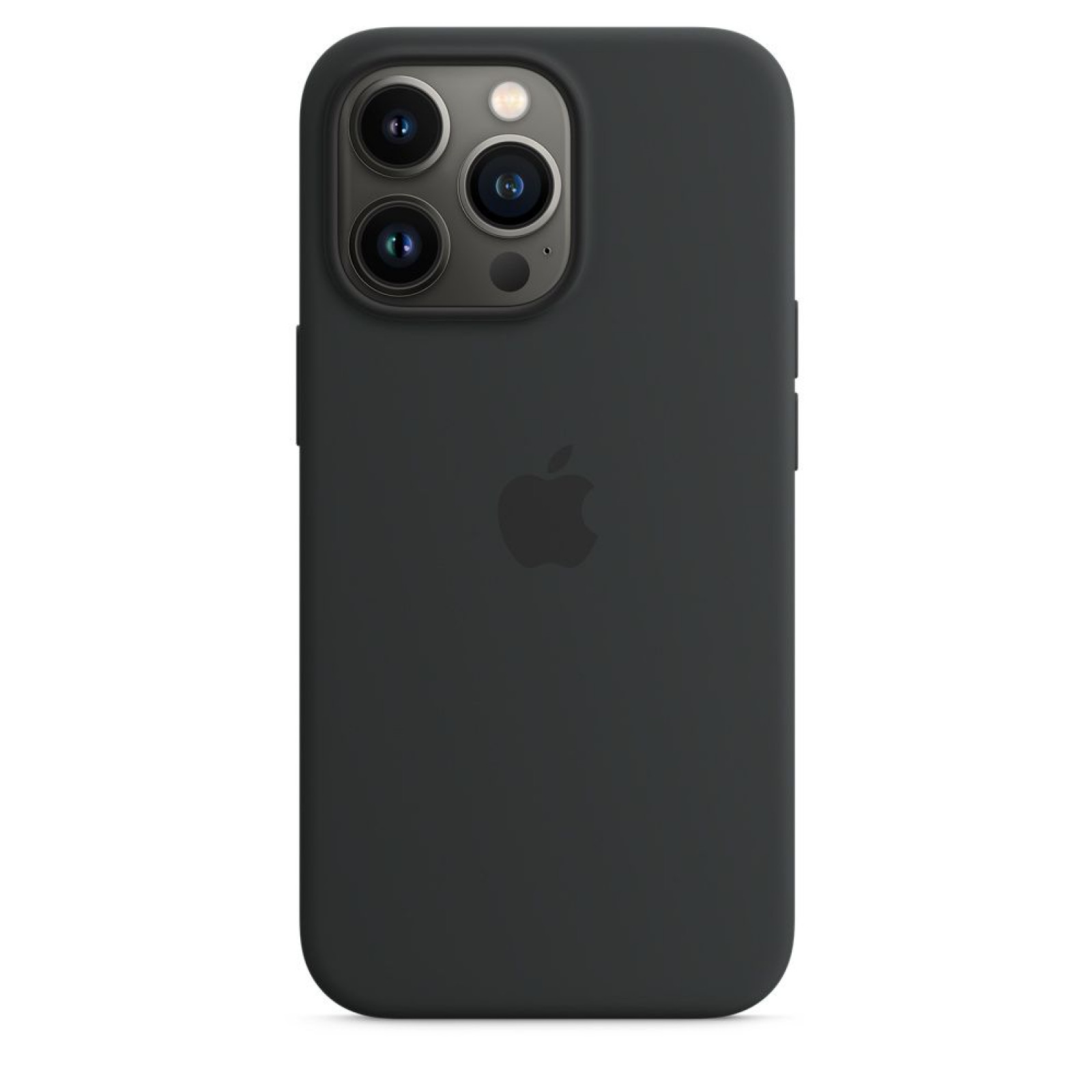 Оригинален гръб Apple Silicone Magsafe Cover за iPhone 13 Pro - Черен,  MM2K3ZM/A