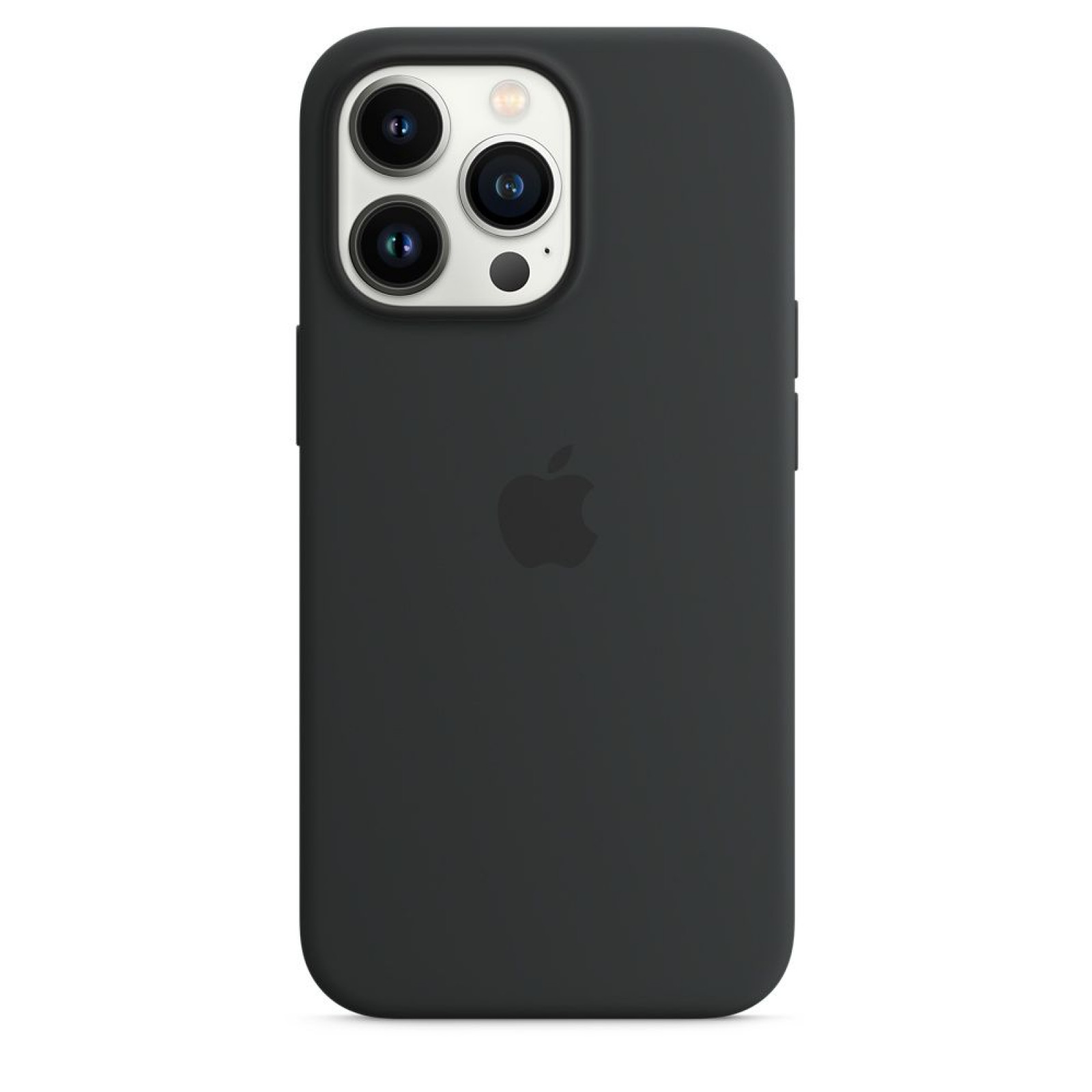 Оригинален гръб Apple Silicone Magsafe Cover за iPhone 13 Pro - Черен,  MM2K3ZM/A