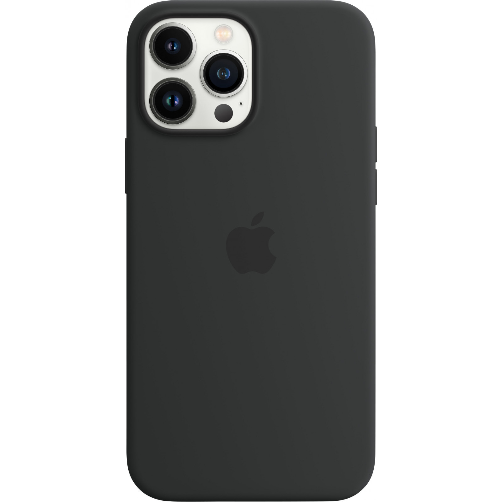 Оригинален гръб Apple Silicone Magsafe Cover за iPhone 13 Pro Max - Черен, MM2U3ZM/A