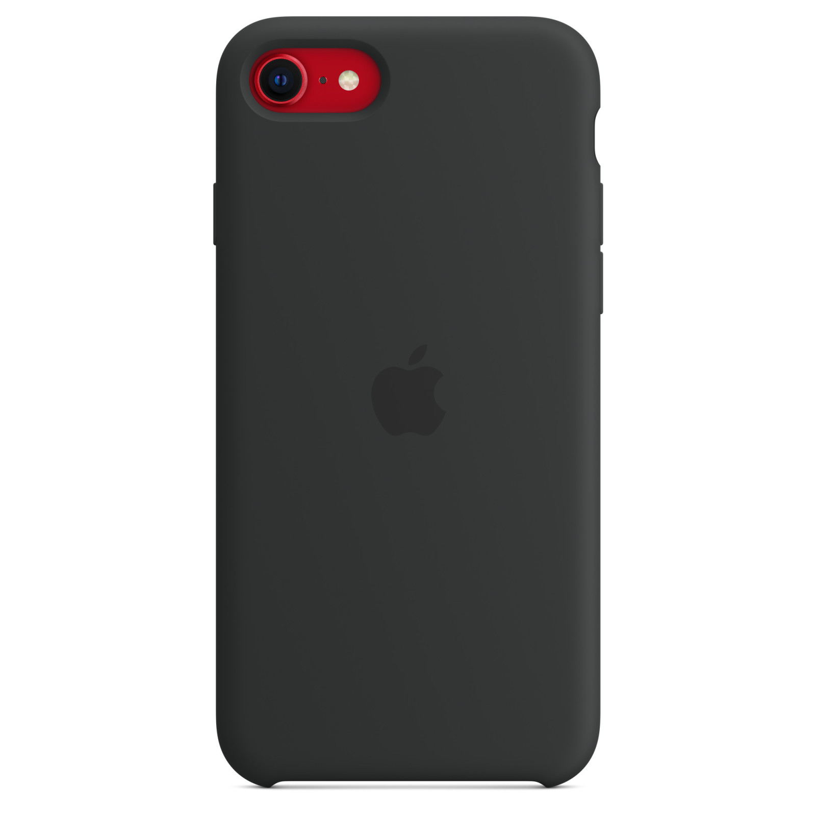 Оригинален гръб Apple за iPhone 7/8/SE2020/SE2022, Silicone Cover, Черен, MN6E3ZM/A