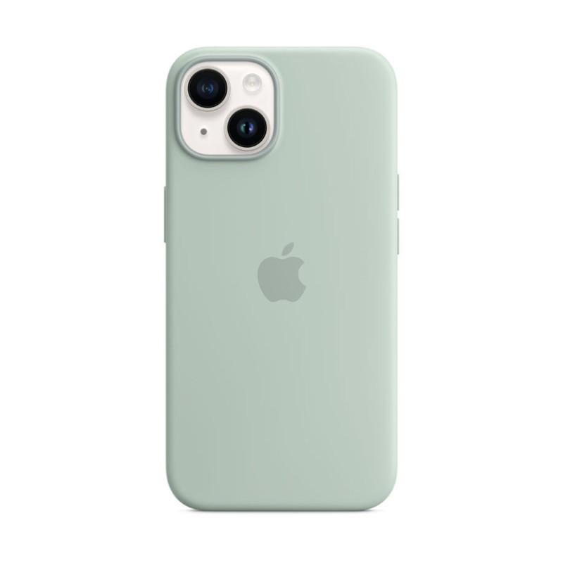 Оригинален гръб Apple за Iphone 14 Silicone Case with MagSafe - Succulent