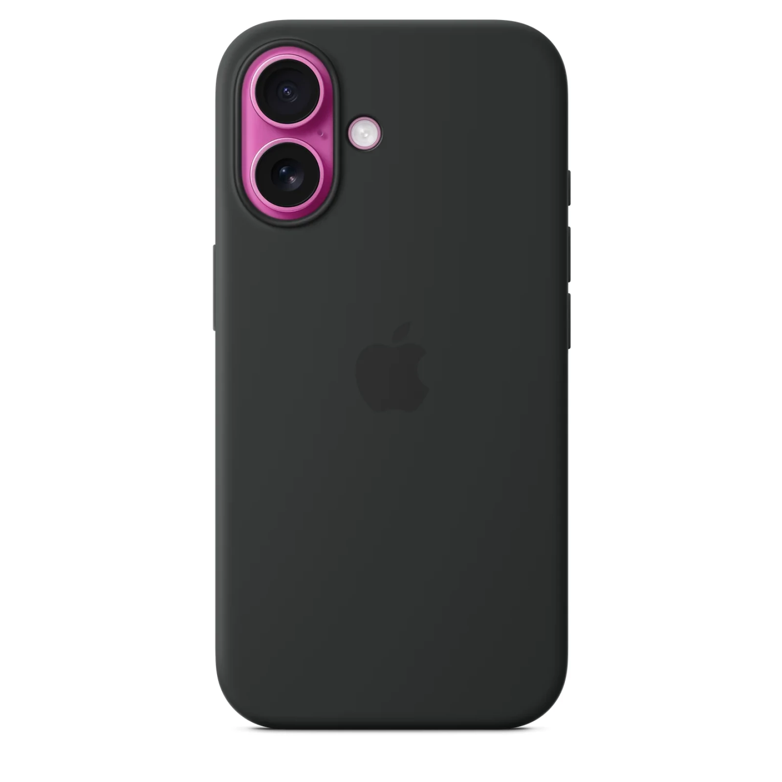 Оригинален Гръб Apple  за  Apple iPhone 16, Silicone Case with MagSafe- Черен, MYY13ZM/A