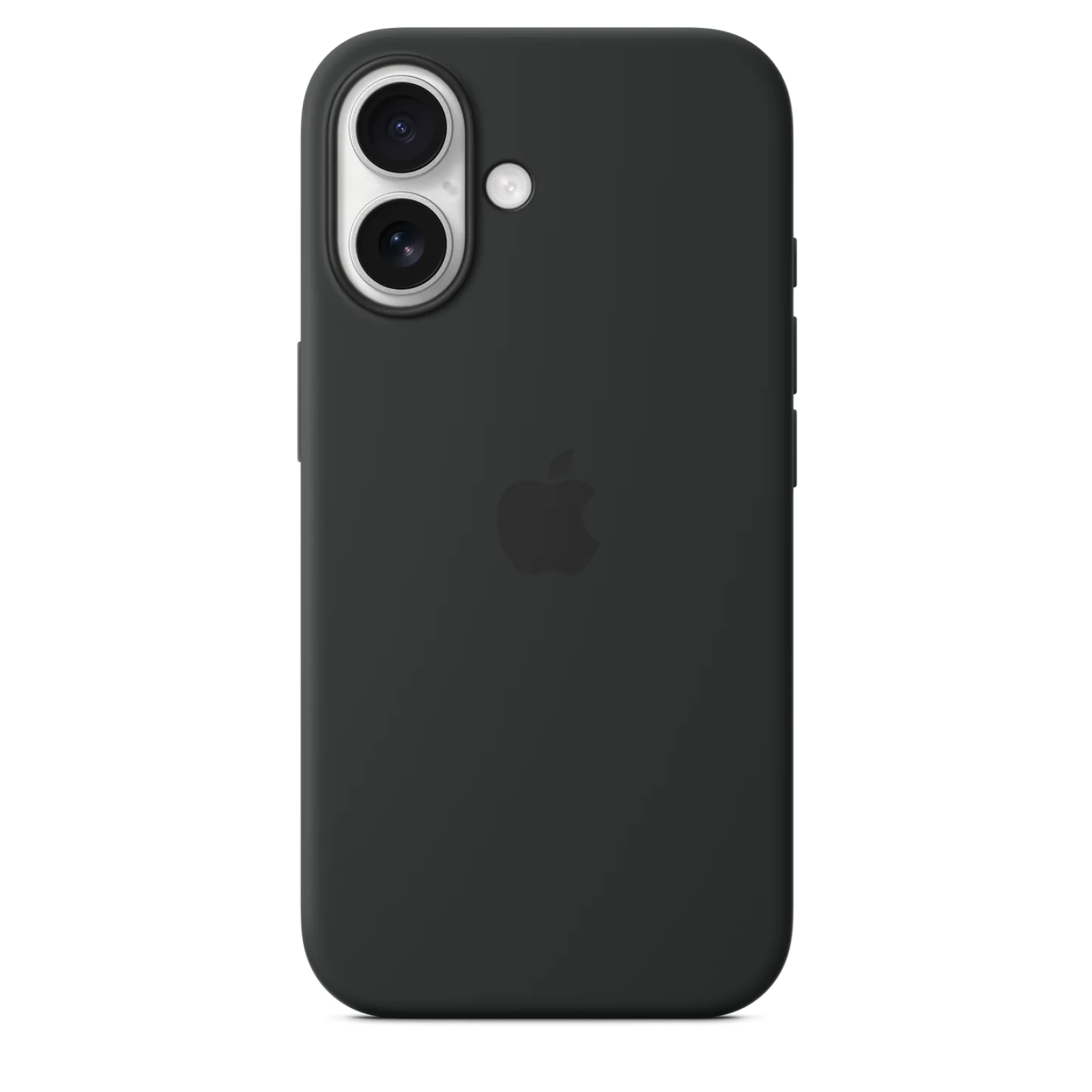 Оригинален Гръб Apple  за  Apple iPhone 16, Silicone Case with MagSafe- Черен, MYY13ZM/A