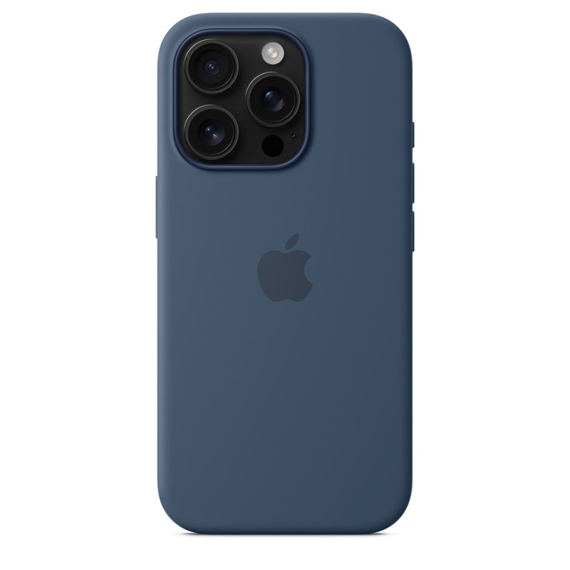 Оригинален Гръб Apple за  Apple iPhone 16 Pro, Silicone Case with MagSafe  - Denim, MYYK3ZM/A