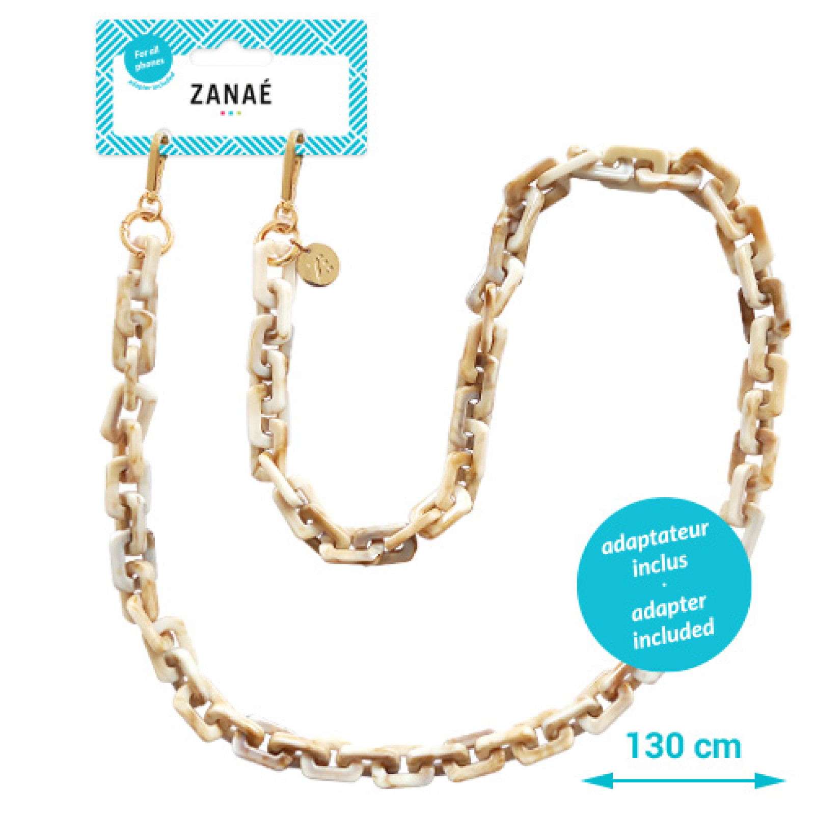 Огърлица за мобилен телефон Phone necklaces -  Vanilla cream