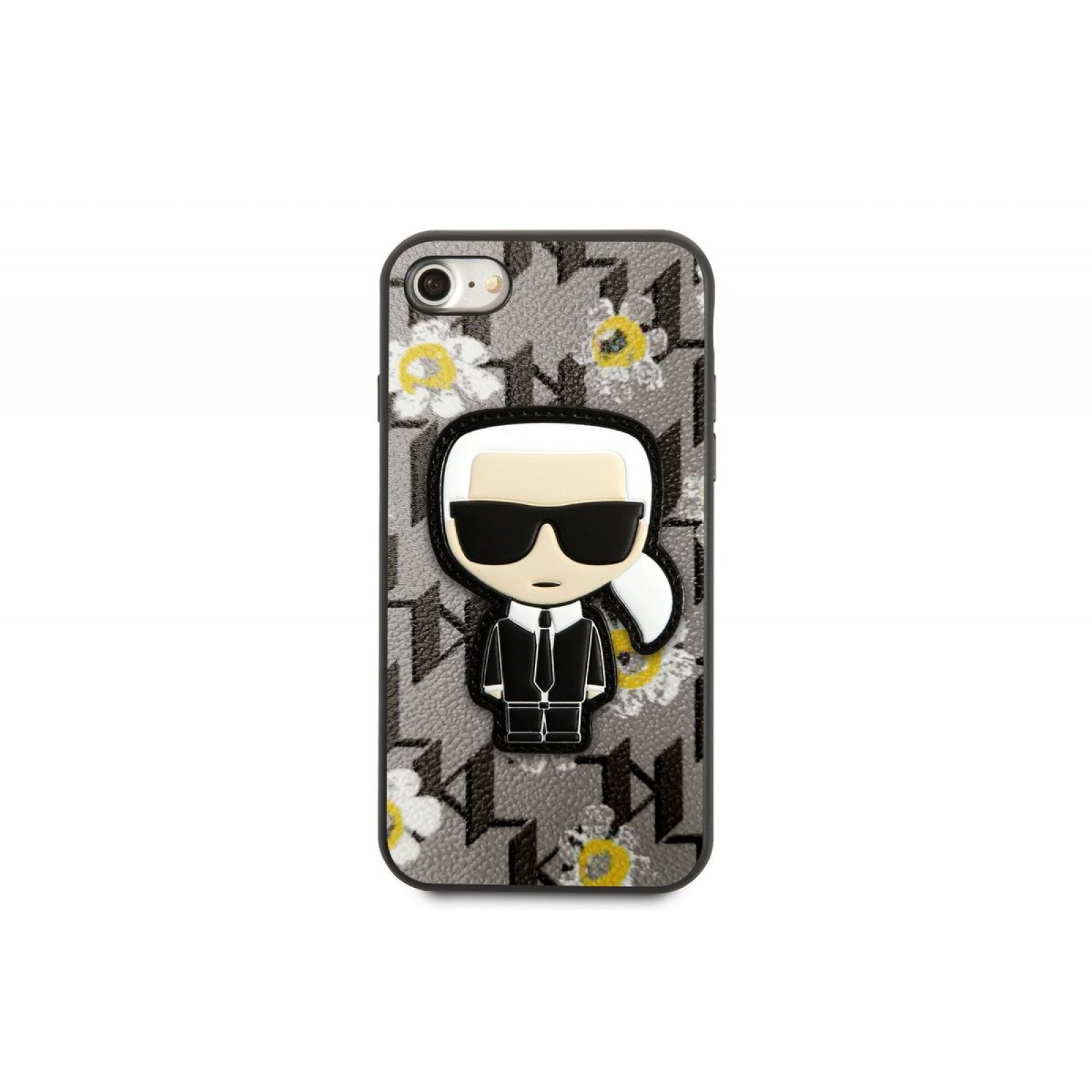 Гръб Karl Lagerfeld Ikonik Flower Case за iPhone 7/8/SE2020/SE2022 - Сив