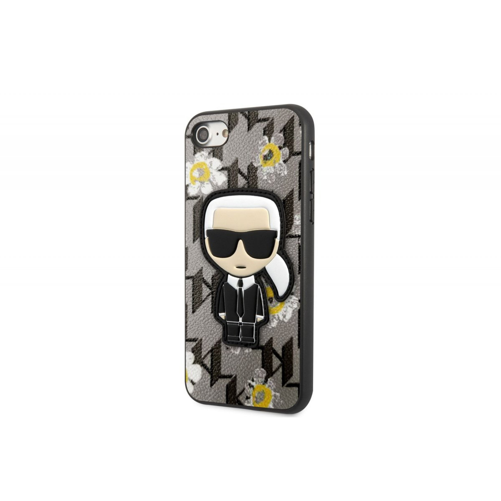 Гръб Karl Lagerfeld Ikonik Flower Case за iPhone 7/8/SE2020/SE2022 - Сив