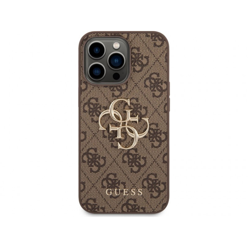Гръб Guess PU 4G Metal Logo Case за iPhone 14 Pro ...