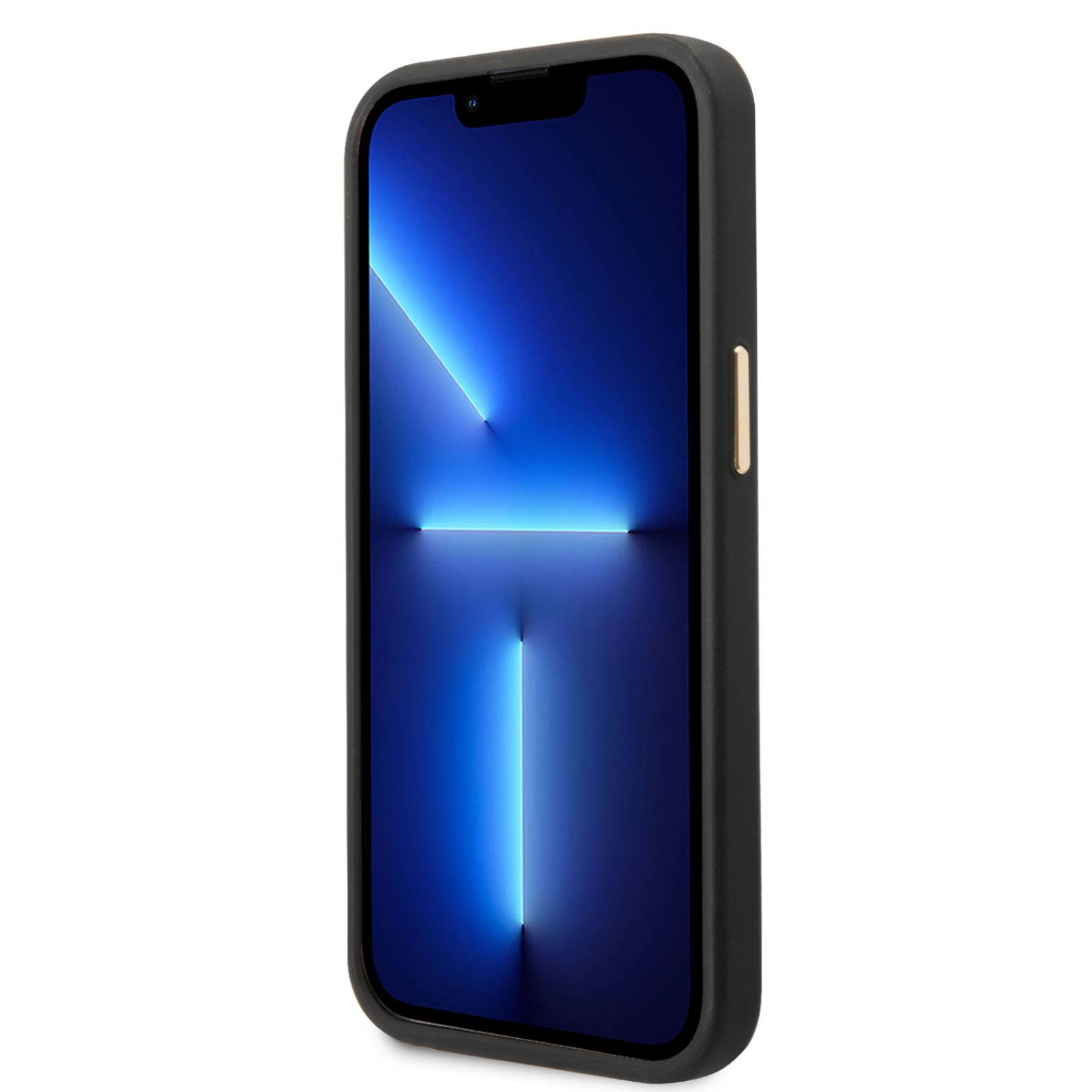 Гръб Guess PU 4G MagSafe Compatible Case за iPhone 14 Pro Max - Черен