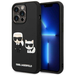 Гръб Karl Lagerfeld and Choupette 3D Case за iPhon...